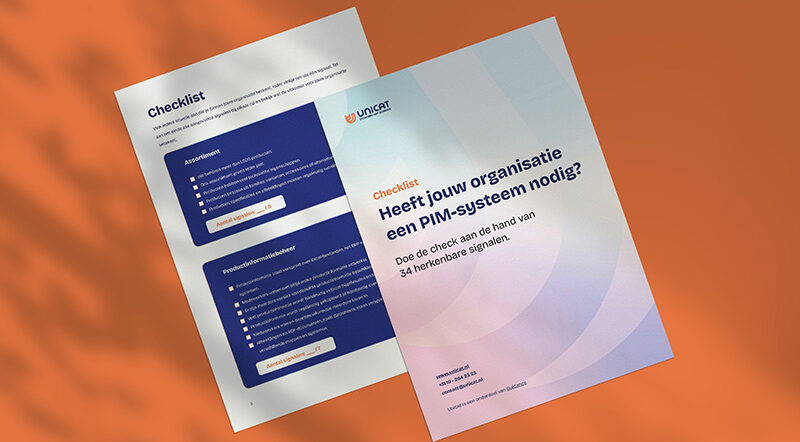 Checklist: Heeft jouw organisatie een PIM-systeem nodig?
